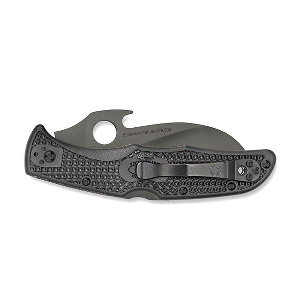 Нож Spyderco Matriarch 2 Emerson Open Black Фото 2